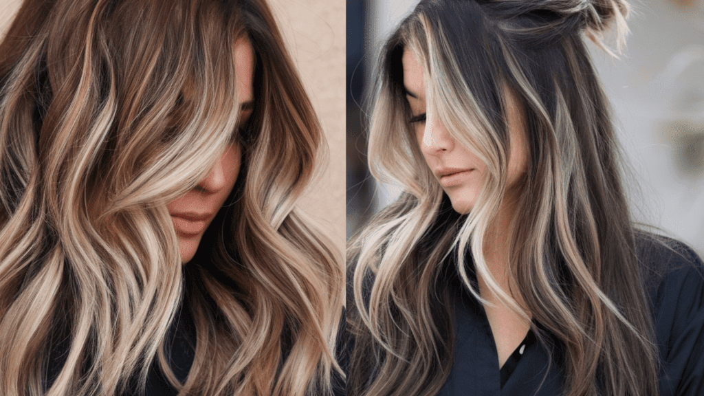 balayage vs highlights