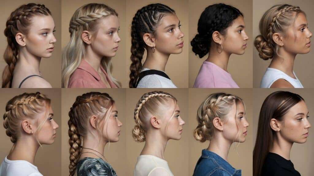 Half Up Half Down