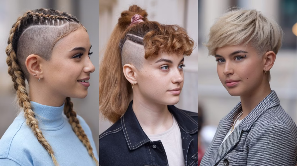 Undercut Hairstyle for Girl